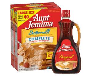 Aunt Jemima Syrup & Mix Combo