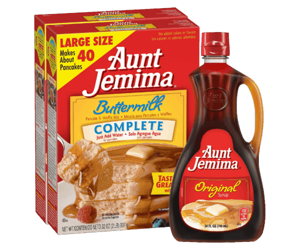 Aunt Jemima Syrup & Mix Combo