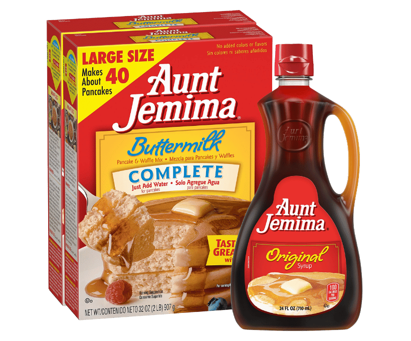 Aunt Jemima Syrup & Mix Combo